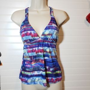 Athleta Rondondo Tankini Swim Top